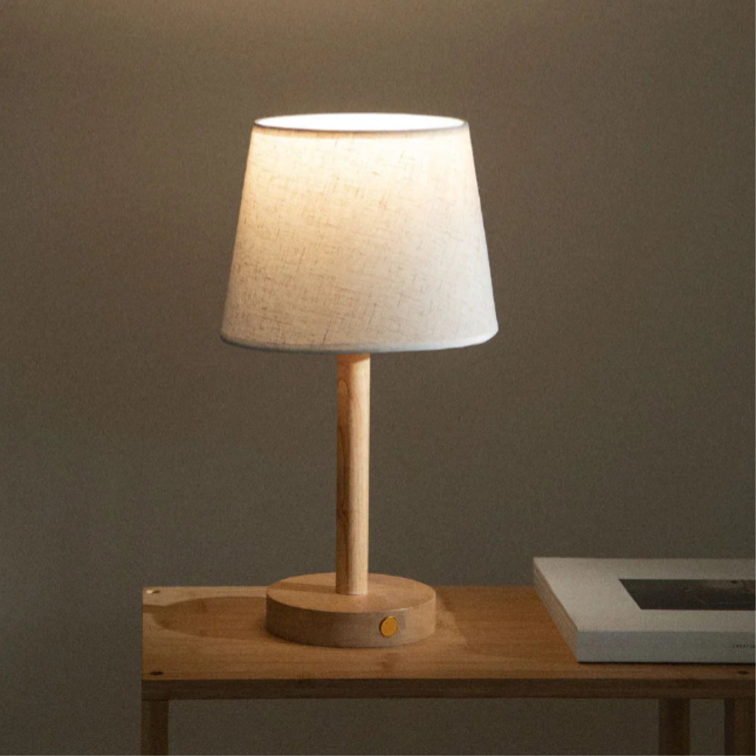 Felyx - Lampada da Tavolo Wireless in Legno