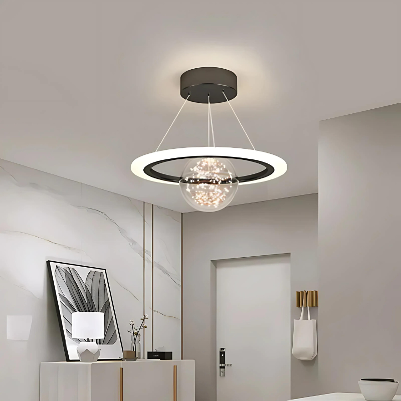 Florisia - Lampada a soffitto LED dimmerabile per interni raffinati