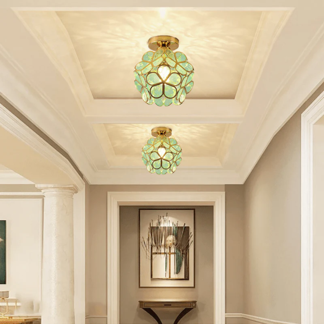Zyvia - Lampadario di Vetro Elegante