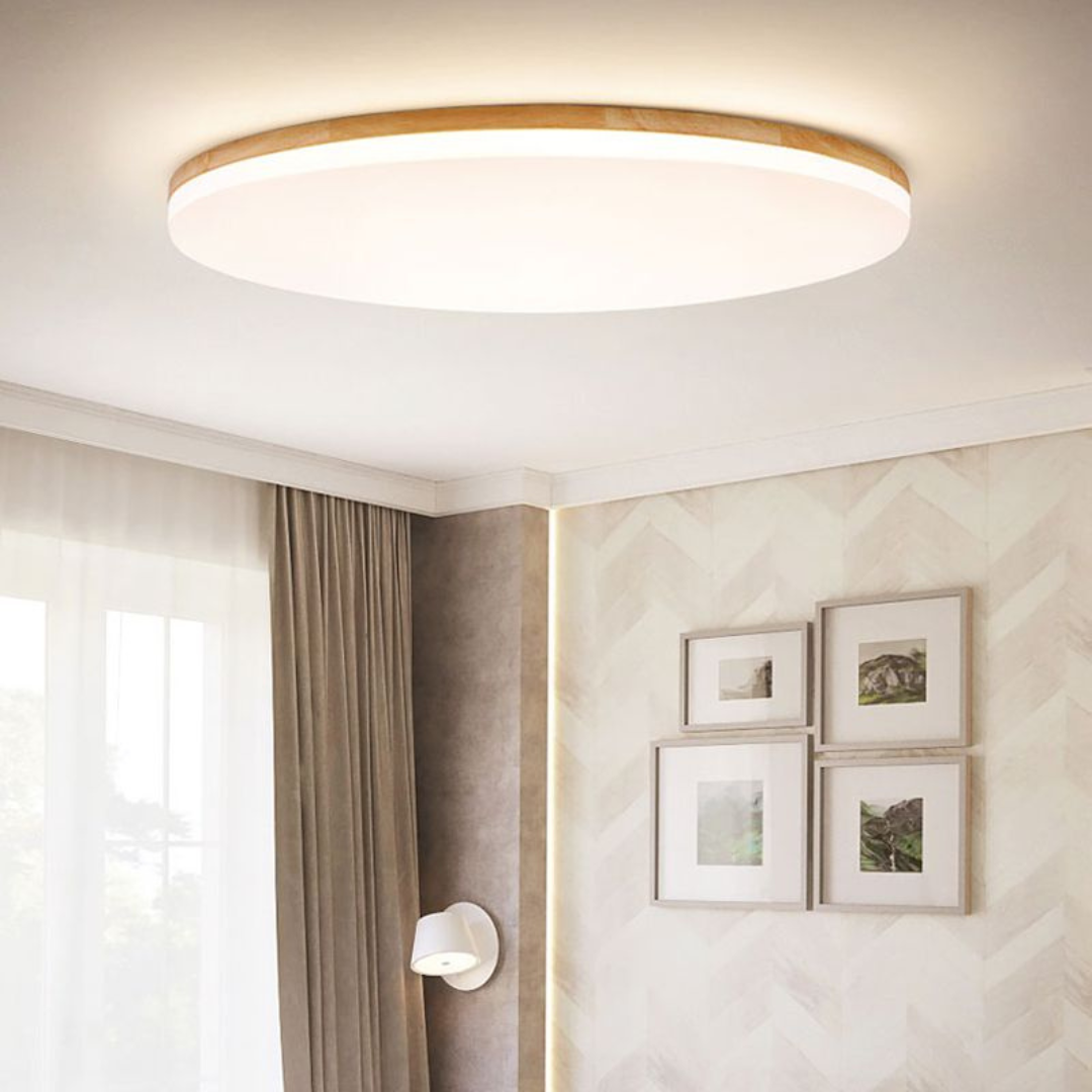 Athea - Lampada LED Rotonda da Soffitto | Plafoniera per Soggiorno