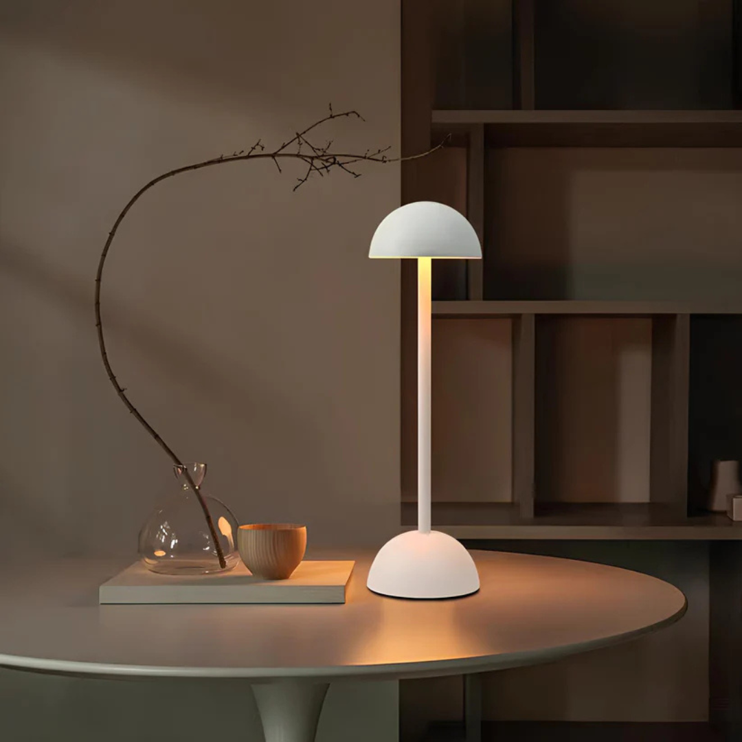 Pluton - Lampada da Tavolo LED Ricaricabile con Comando Touch