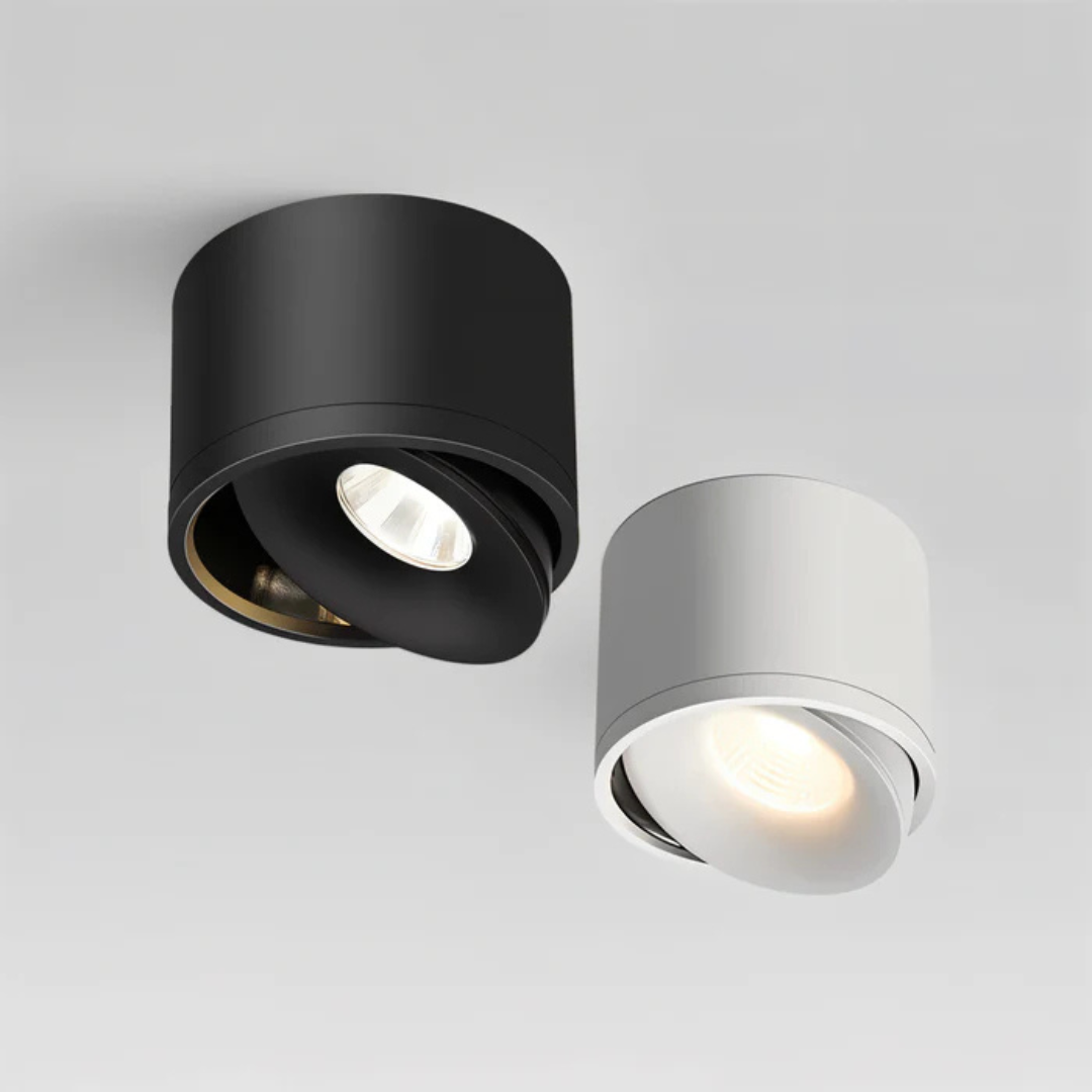 Selas - Lampada a soffitto LED Minimalista con Design Rotante a 360°