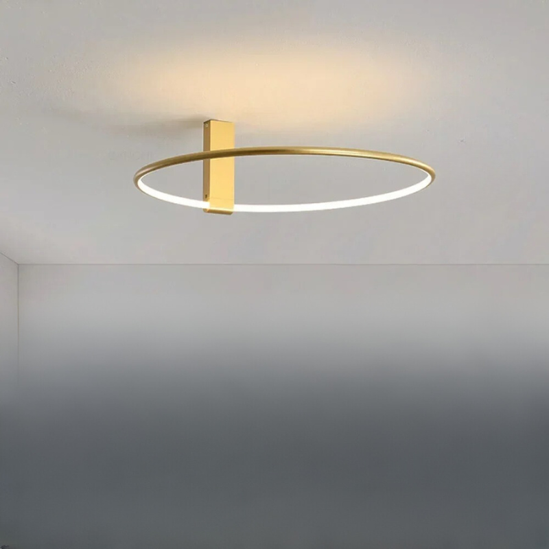 Aurenza - Lampada LED Rotonda Moderna per Soffitto, Ideale per Soggiorno o Camera da Letto