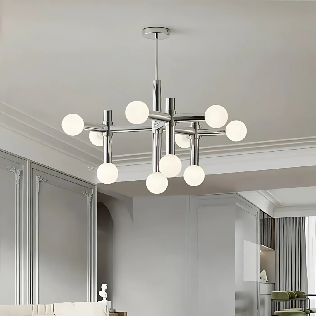 Floga - Lampada Sospesa Scandinava in Vetro | Design Lampada da Tavolo per Pranzo