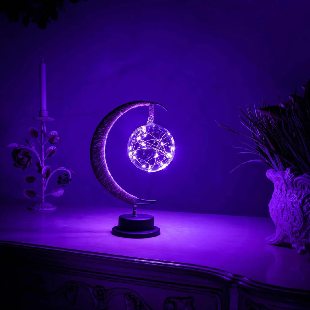 Solvix - Lampada da Tavolo Luna Incantevole