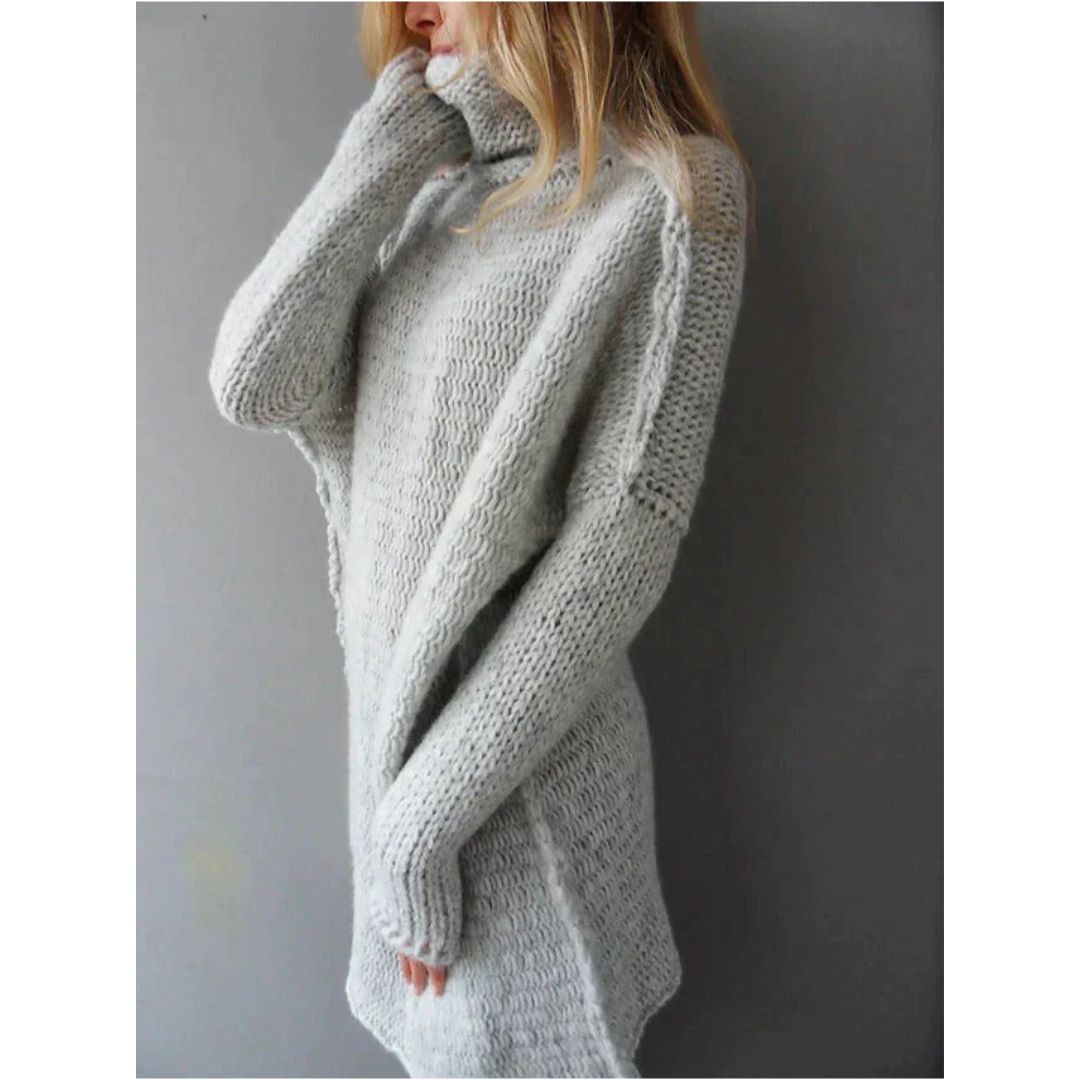 Linar | Women's Oversized Grey Sweater