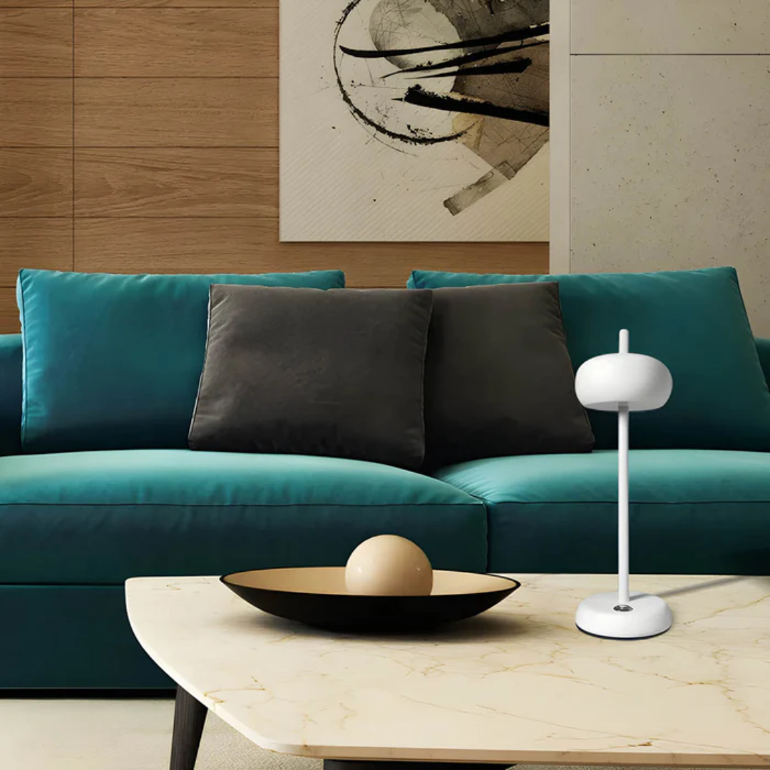 Deros - Lampada da Tavolo LED Senza Fili Moderna
