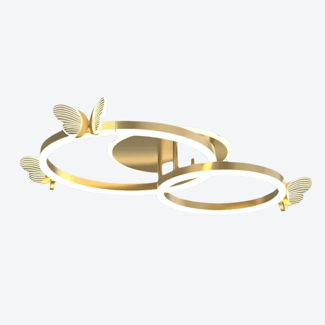 Farfalla - Lampada LED da Soffitto con Design a Farfalla