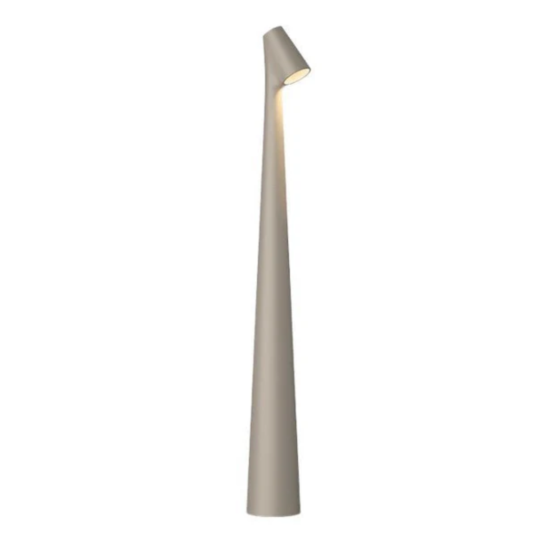Nordico - Lampada da Tavolo LED Senza Fili in Stile Minimalista Scandinavo