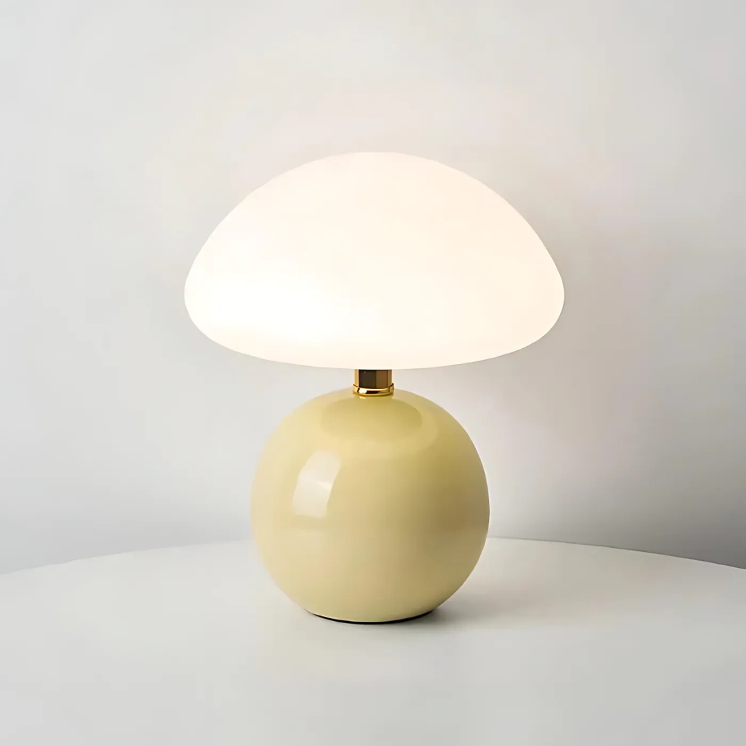 Photis - Elegante Lampada da Tavolo LED a Forma di Fungo