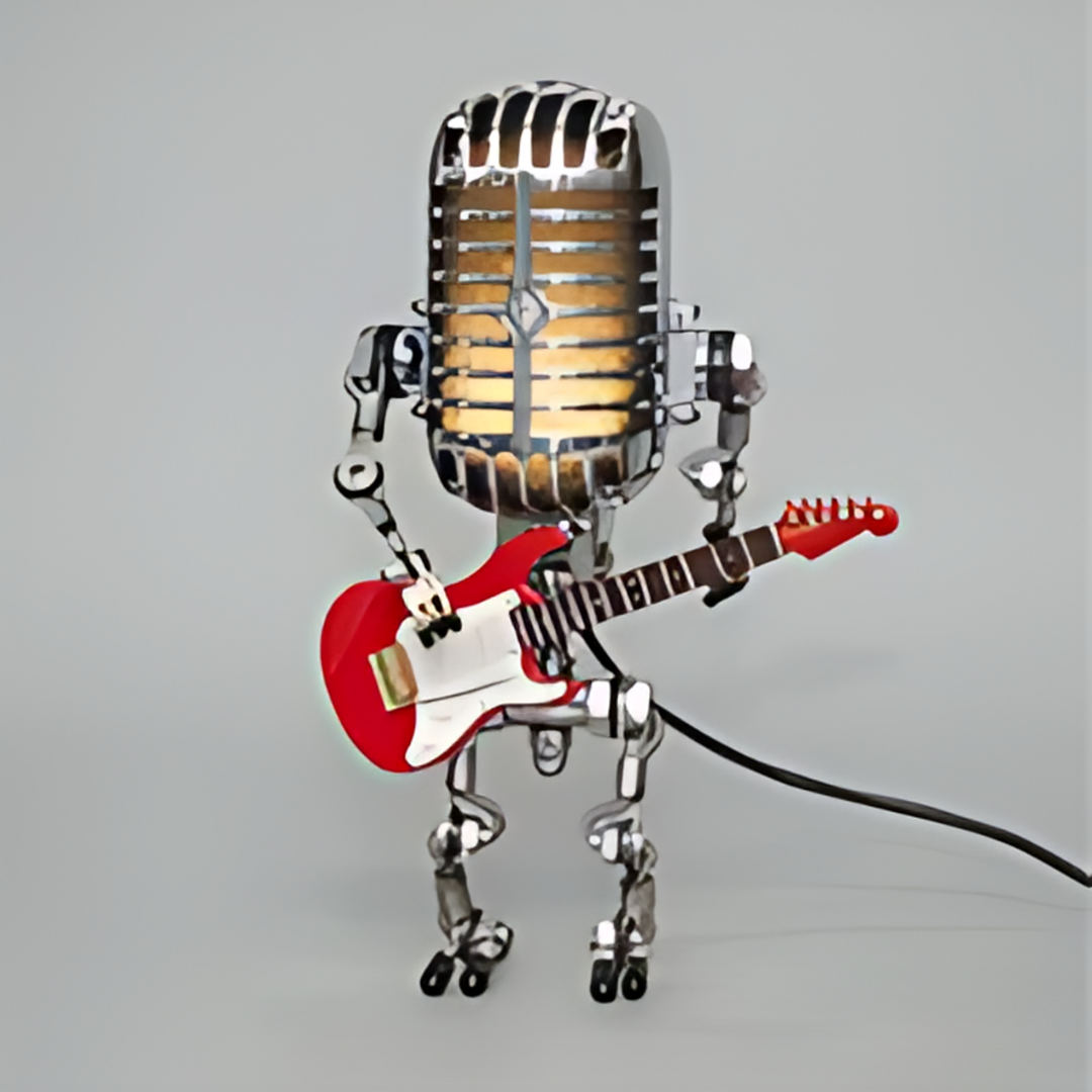 Omvix - Unica Lampada da Tavolo Robot