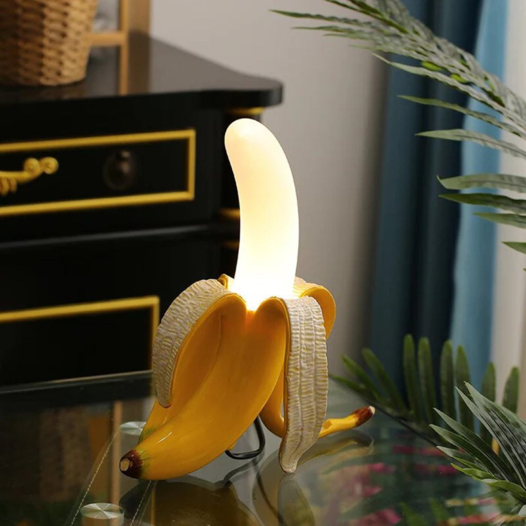 Banana - Lampada da Tavolo LED in Oro