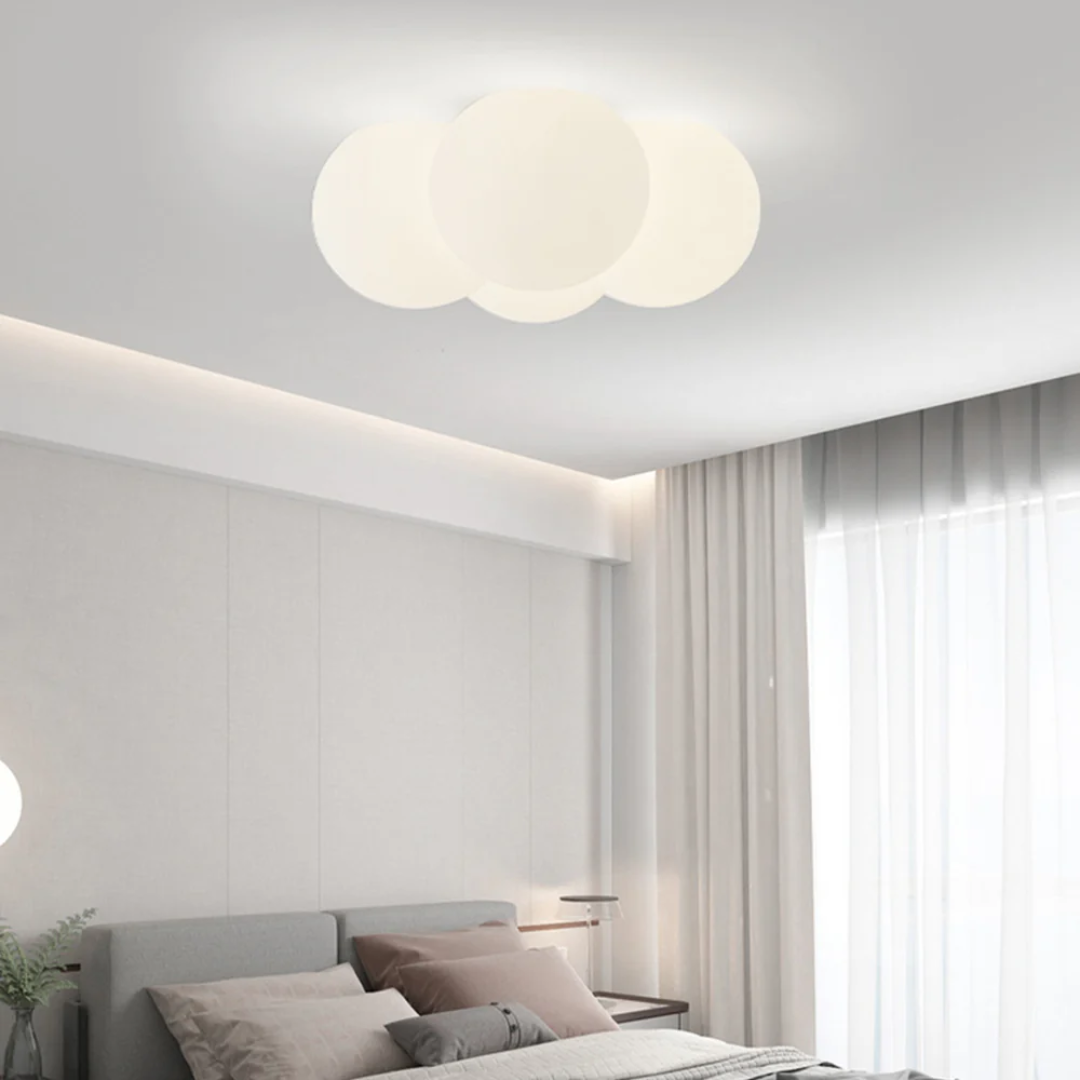 Raxa - Lampada a soffitto LED a forma di nuvola in stile scandinavo