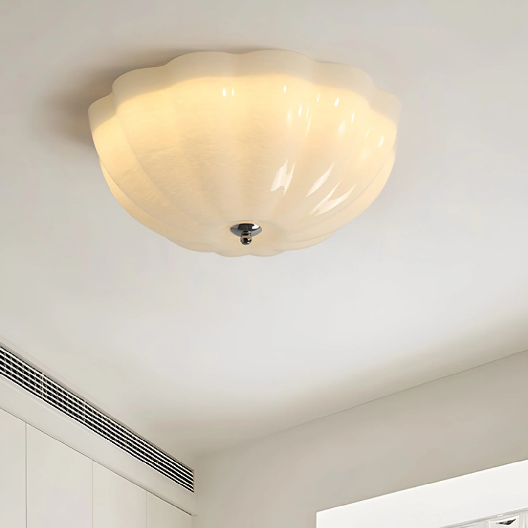 Pluvio - Lampada a soffitto in conchiglie di alta gamma
