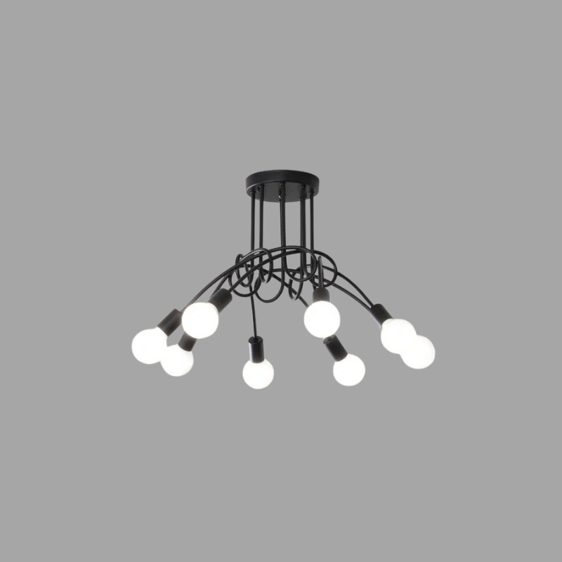 Aventra - Lampada a Soffitto LED Vintage con Design Retrò