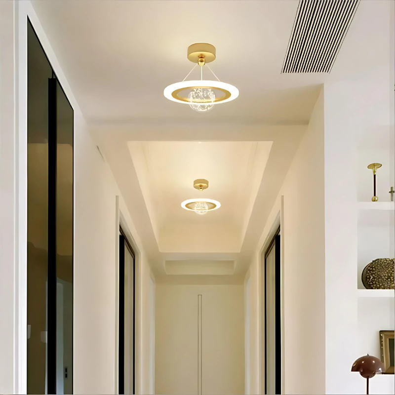Florisia - Lampada a soffitto LED dimmerabile per interni raffinati