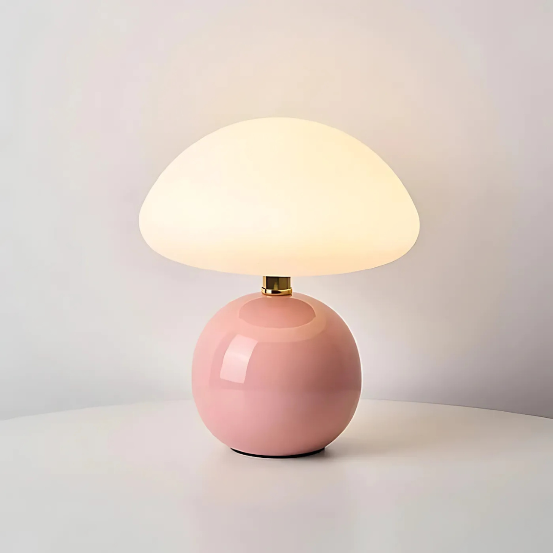 Photis - Elegante Lampada da Tavolo LED a Forma di Fungo
