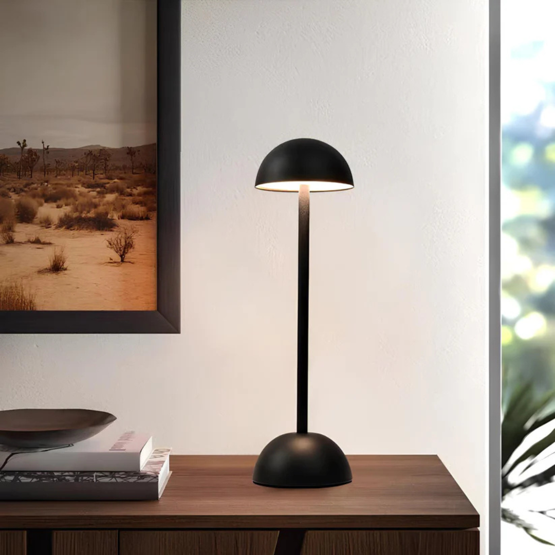Pluton - Lampada da Tavolo LED Ricaricabile con Comando Touch