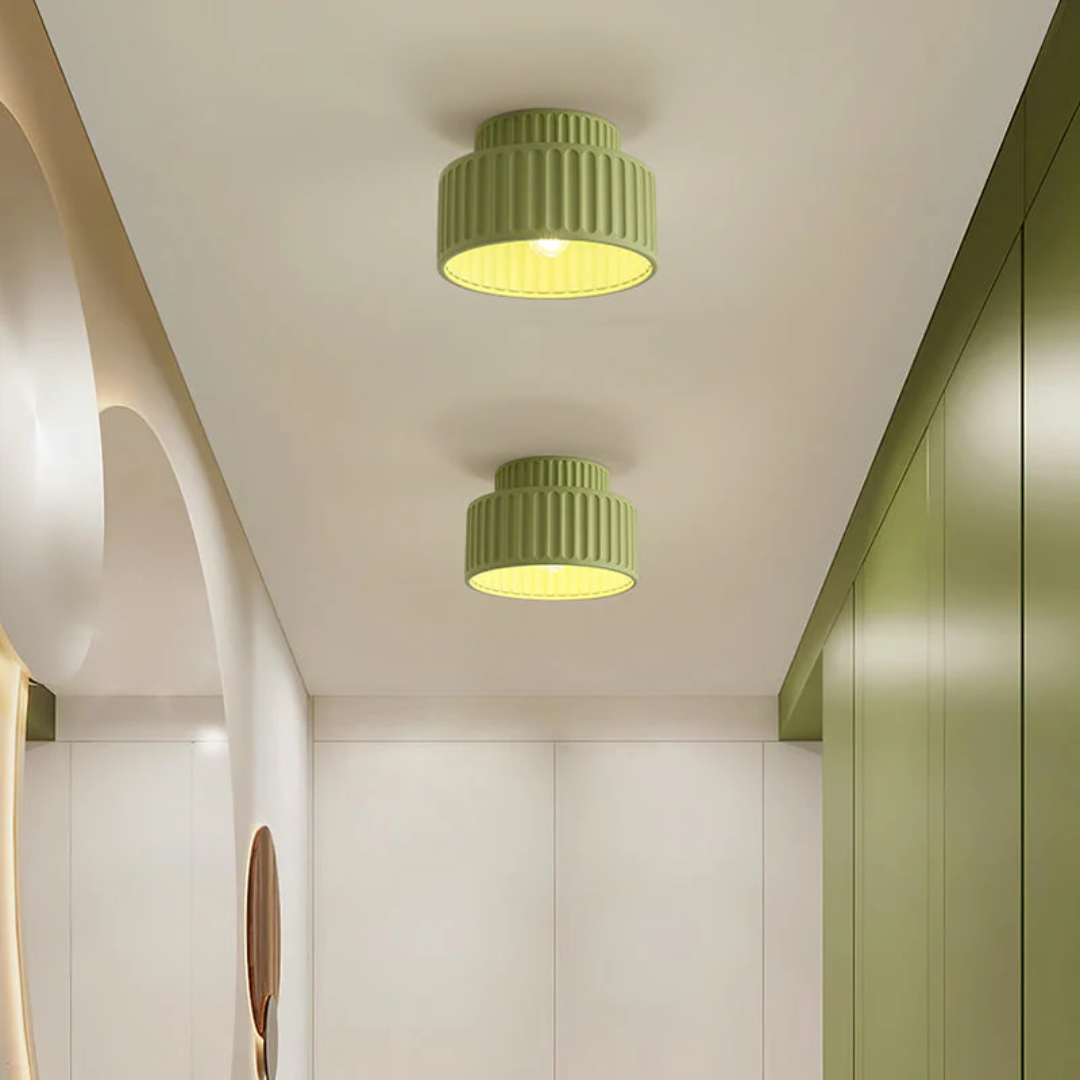 Vitellia - Lampada da Soffitto in Stile Vintage