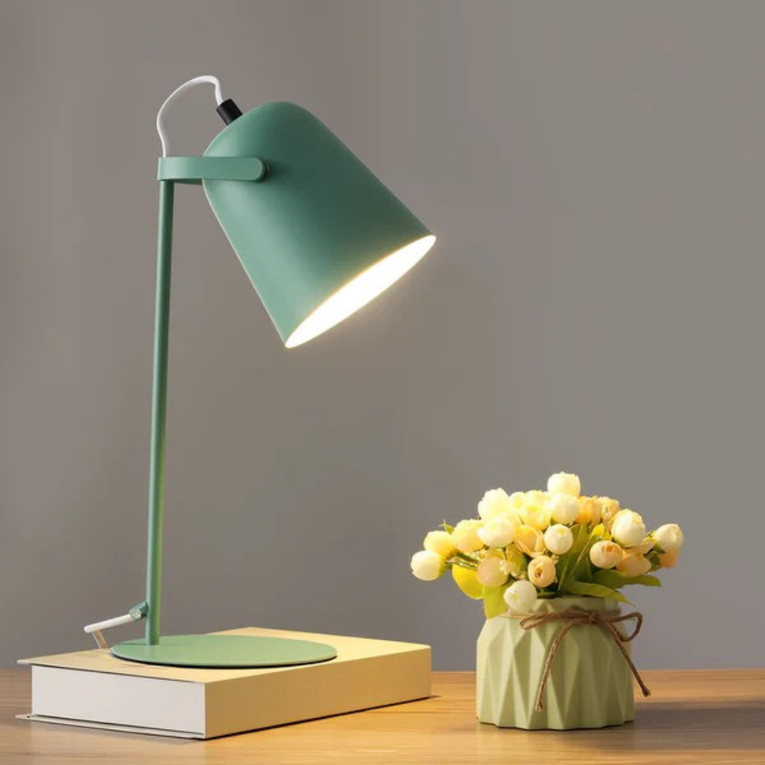 Erion - Lampada da Tavolo LED Moderna | Lampada da Scrivania Elegante per la Casa