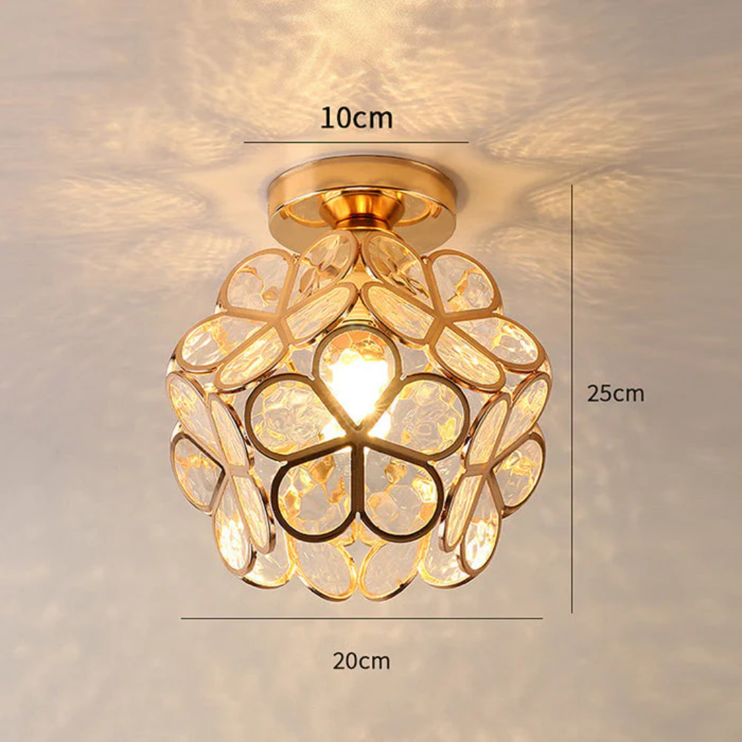Zyvia - Lampadario di Vetro Elegante