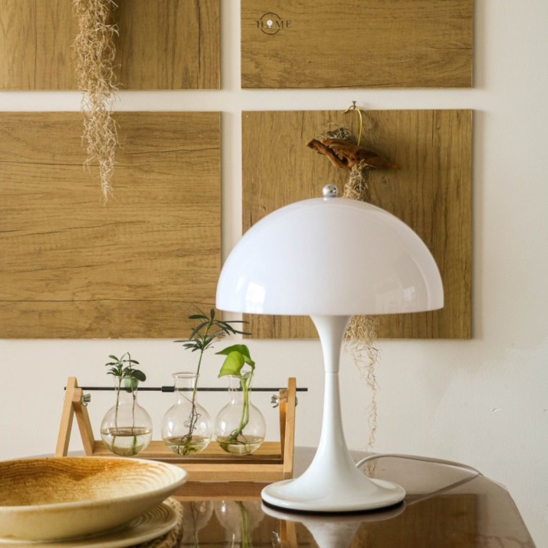 Orion - Lampada da Tavolo LED Ricaricabile Bianca