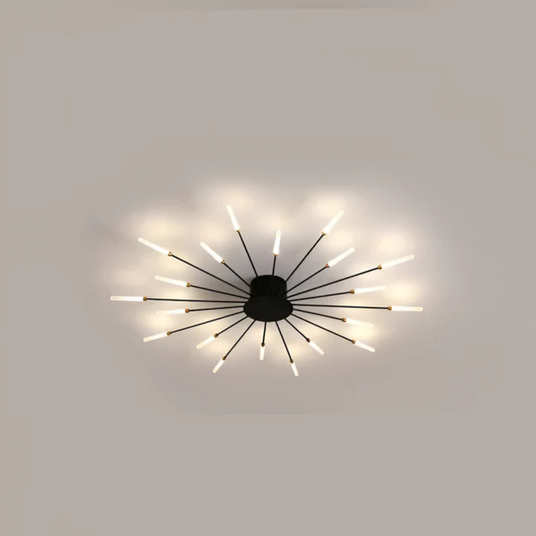 Spiral - Lampada a Soffitto LED di Lusso | Elegante Lampadario per il Soggiorno