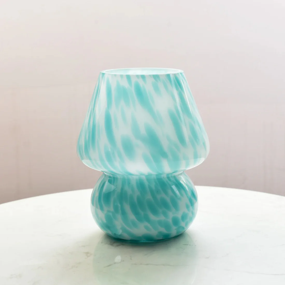 Troy - Lampada da Tavolo Colorata a Forma di Fungo