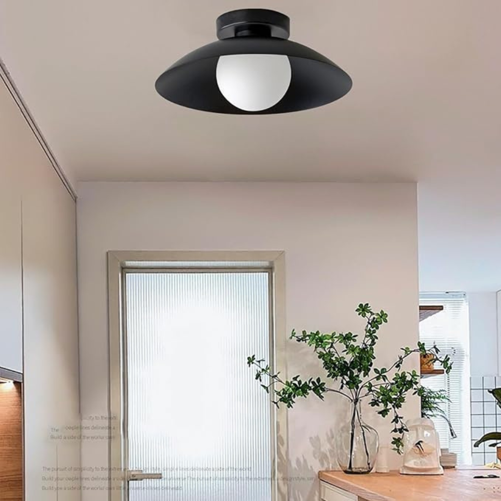 Avenira - Lampada da soffitto LED in vetro moderna