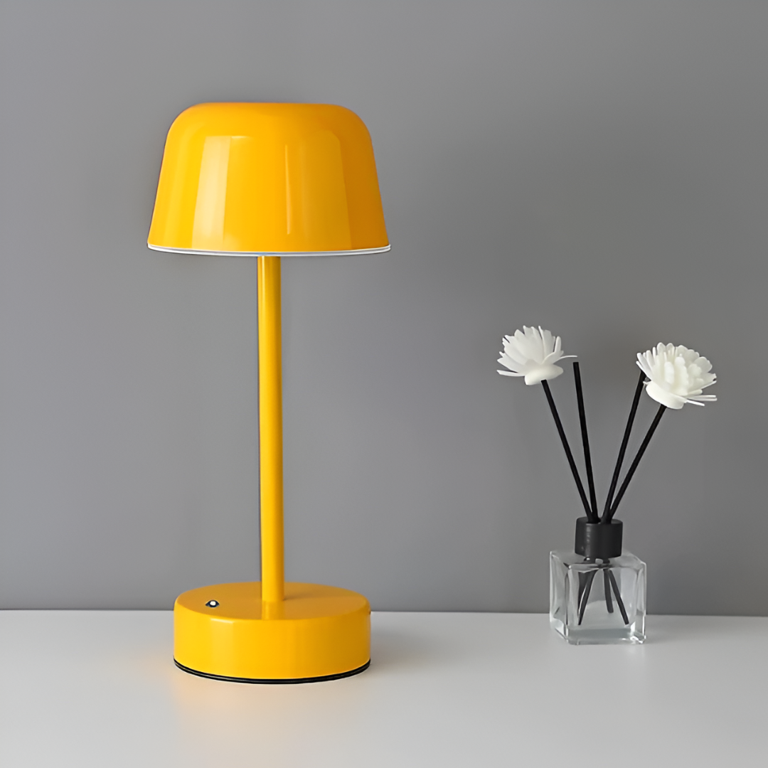 Luvra - Lampada da Tavolo Retro con Illuminazione LED