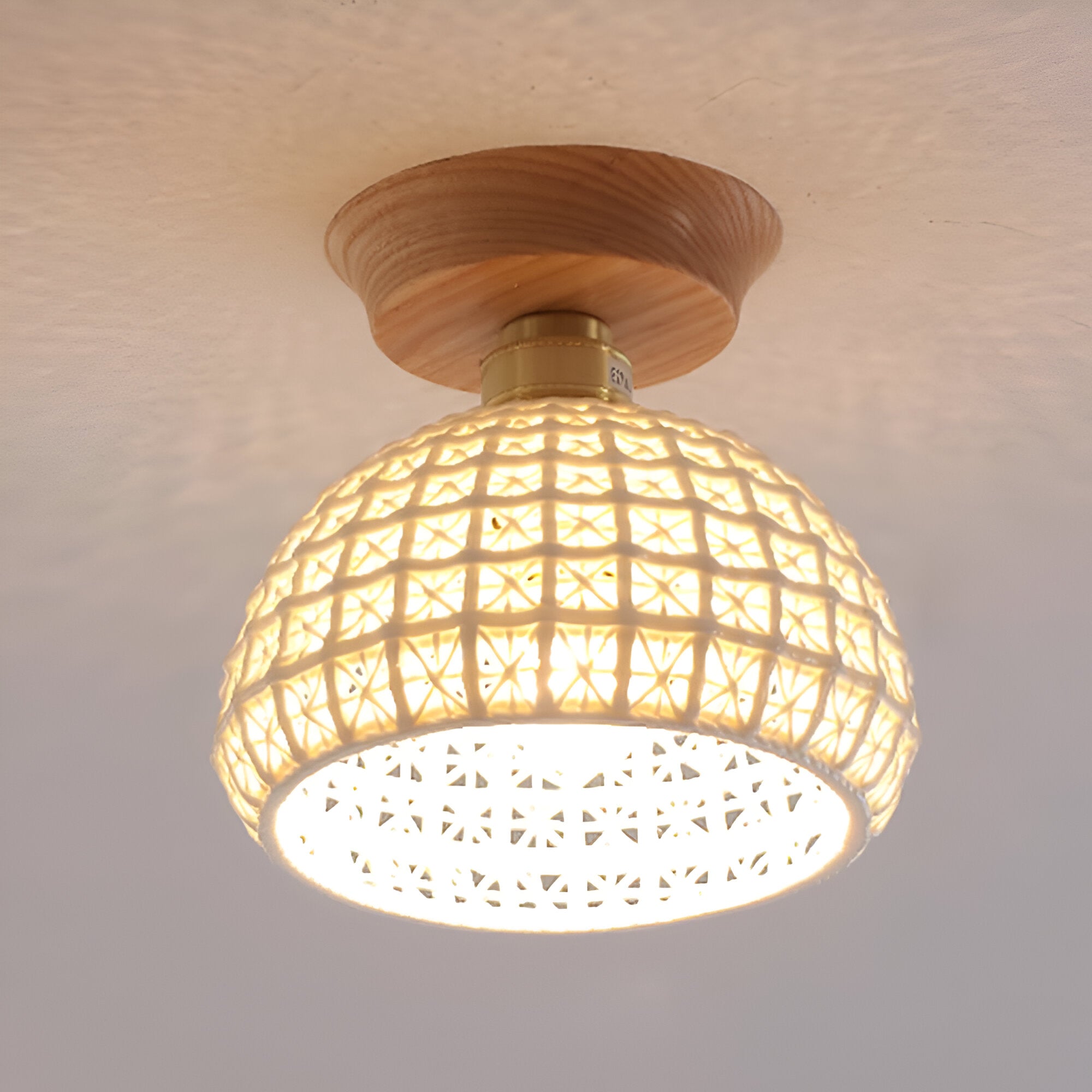 Myrrha - Lampada da soffitto in ceramica nordica elegante