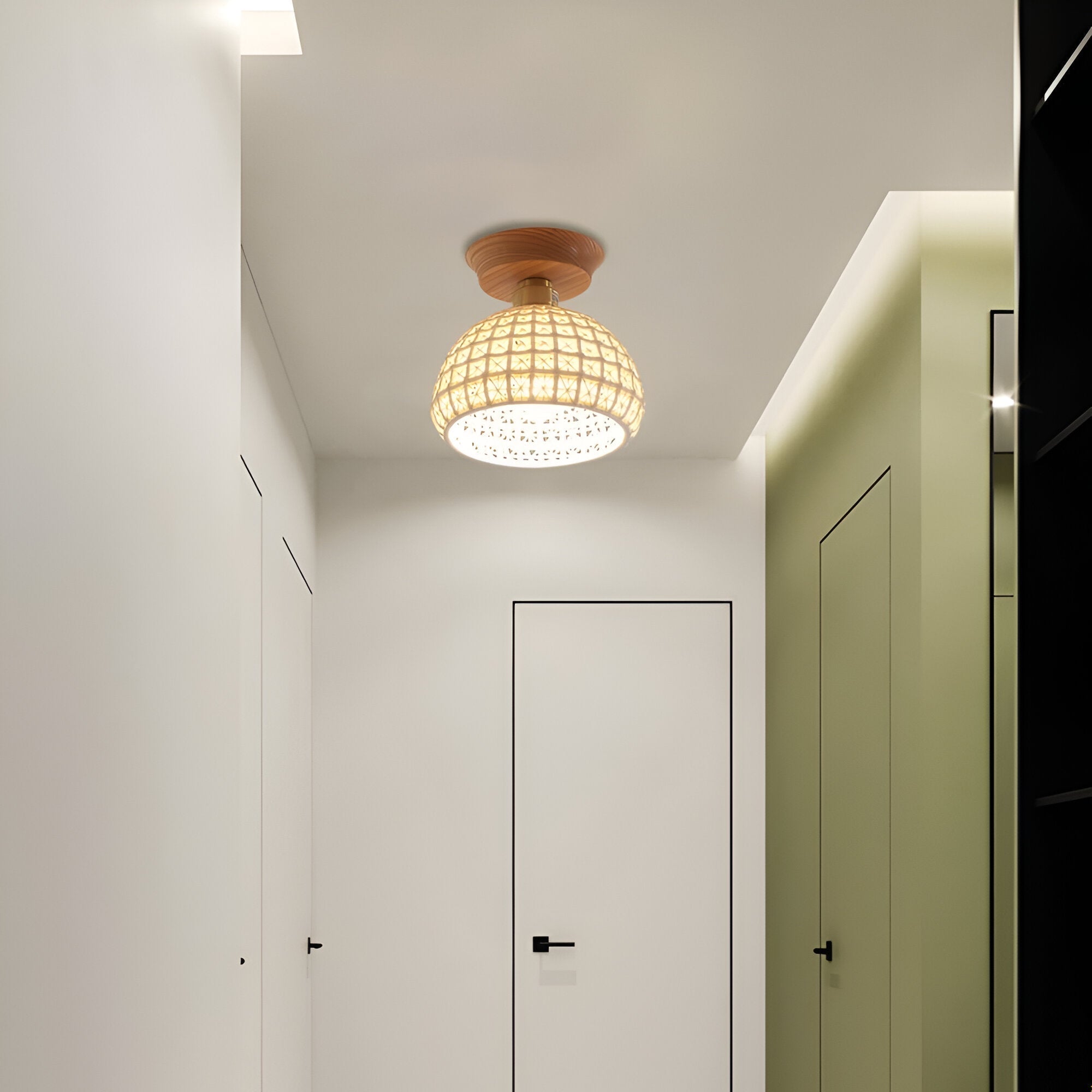 Myrrha - Lampada da soffitto in ceramica nordica elegante