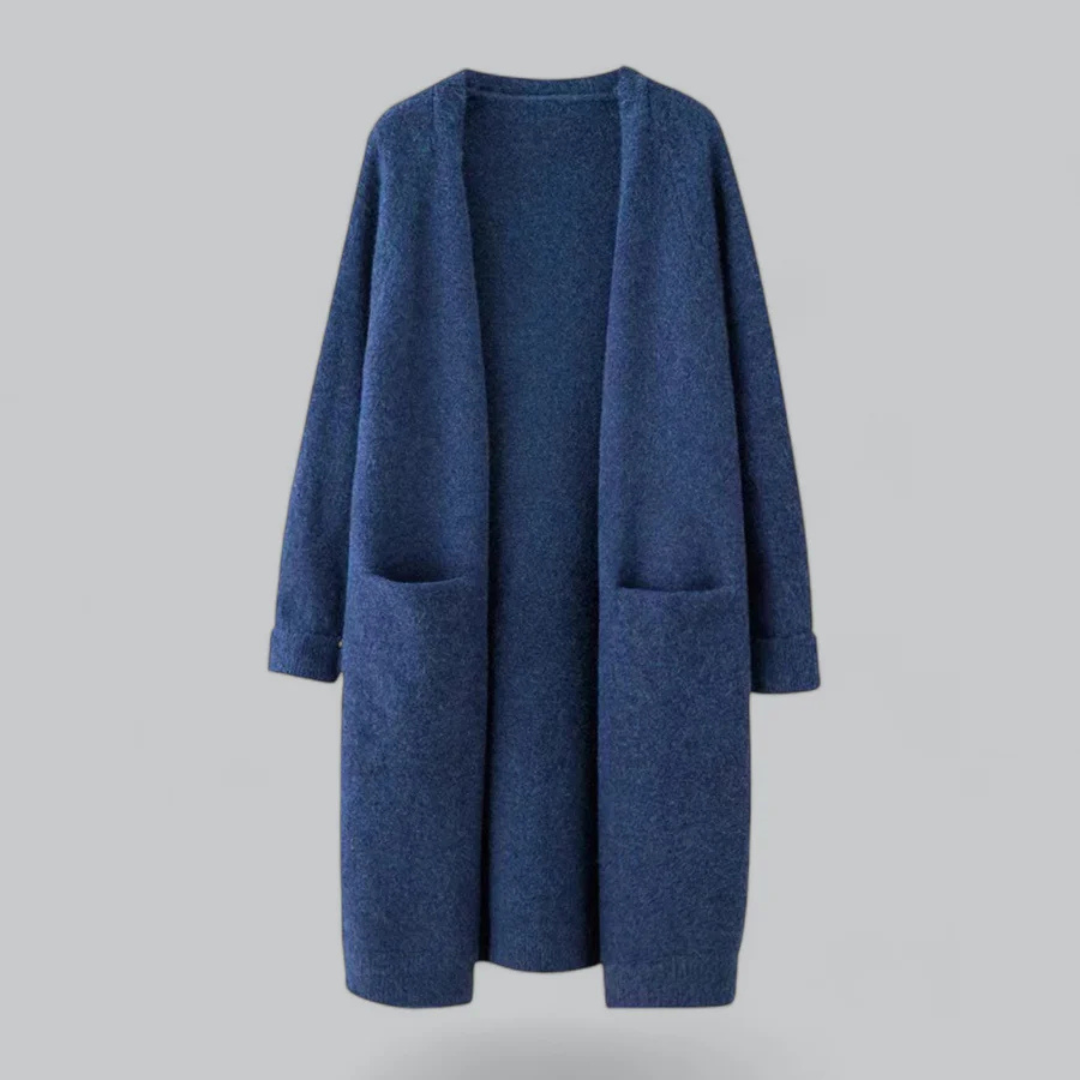 Cozy Long Knit Cardigan for Women | Winter Apparel