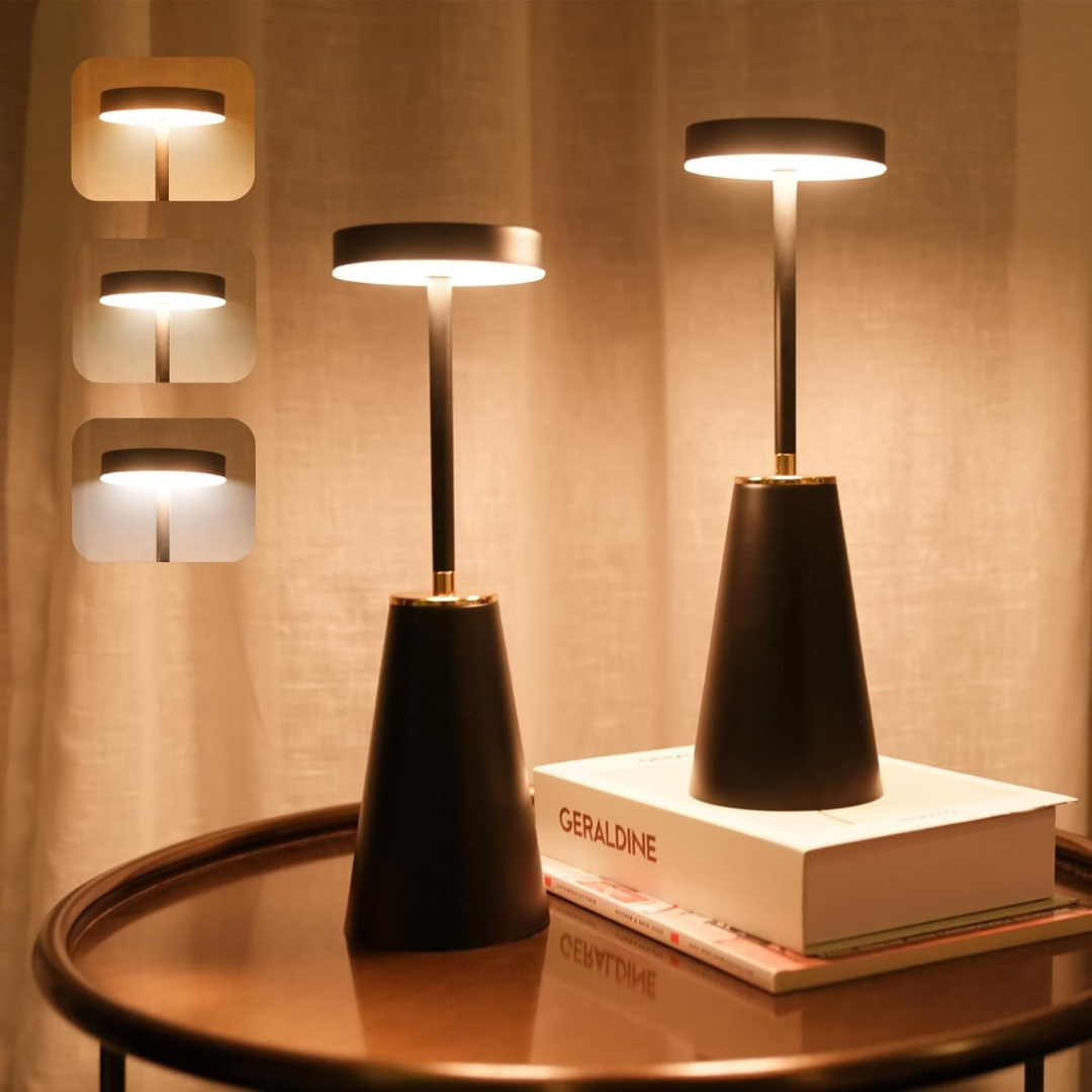 Gleon - Lampada da Tavolo Senza Fili Ricaricabile