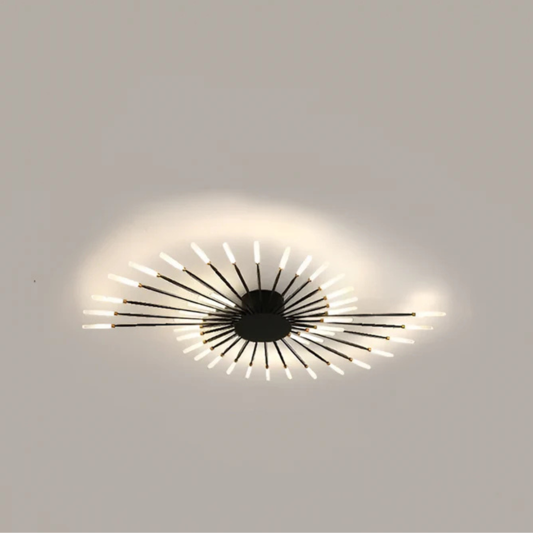 Spiral - Lampada a Soffitto LED di Lusso | Elegante Lampadario per il Soggiorno