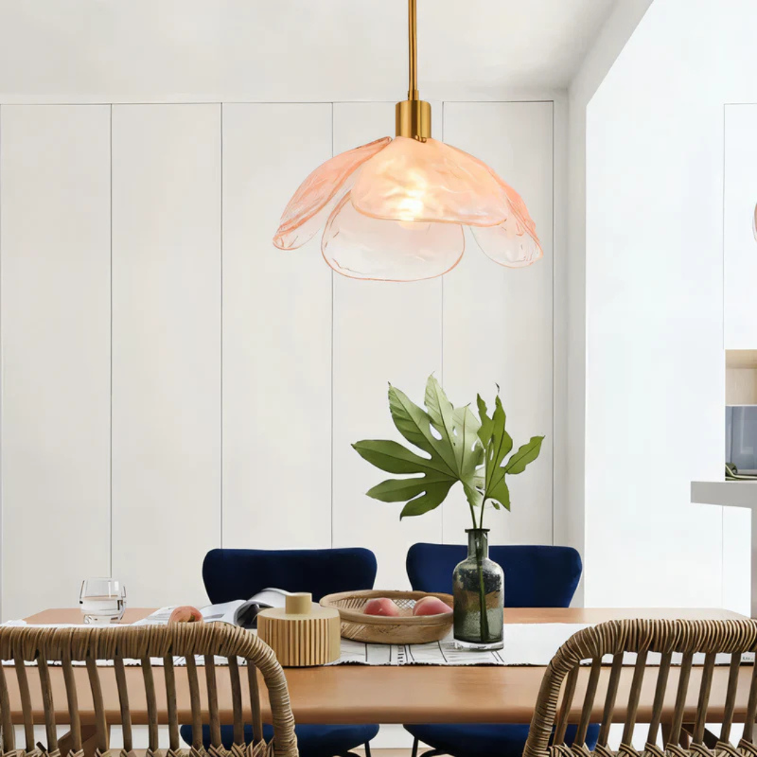 Veloure - Lampada a Sospensione Colorata | Illuminazione per Pranzo Atmosferica