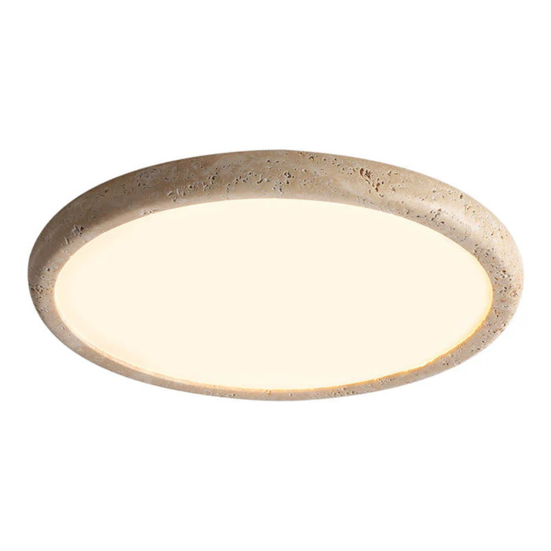 Noct - Lampada a soffitto LED in pietra naturale