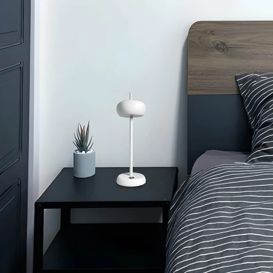 Deros - Lampada da Tavolo LED Senza Fili Moderna