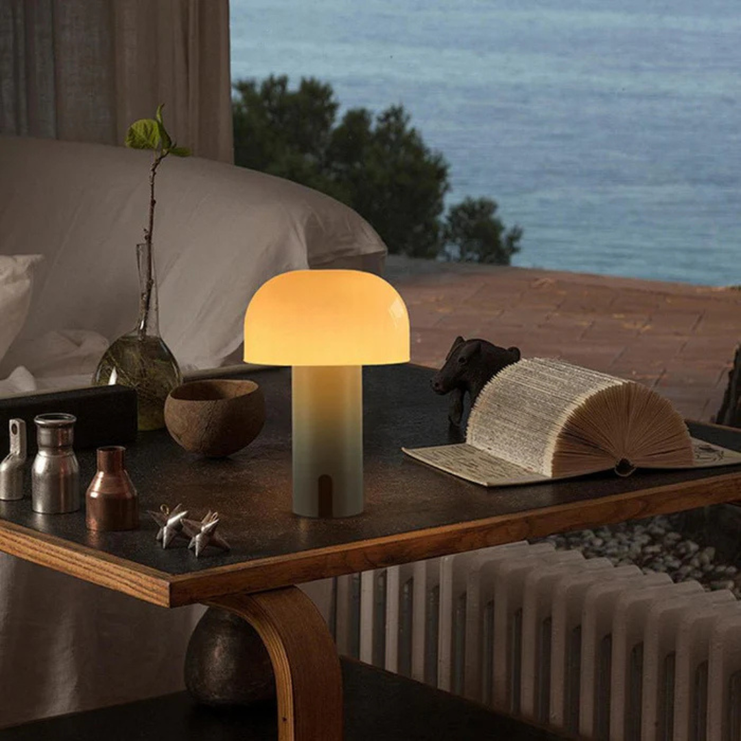 Aion - Lampada da Tavolo LED a Forma di Fungo