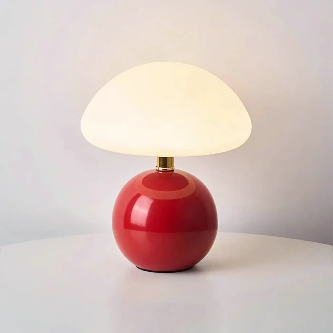 Photis - Elegante Lampada da Tavolo LED a Forma di Fungo