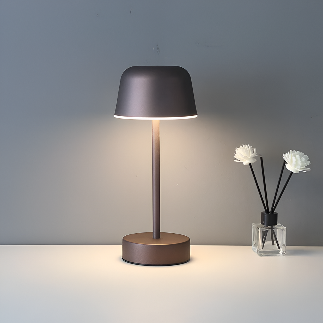 Luvra - Lampada da Tavolo Retro con Illuminazione LED