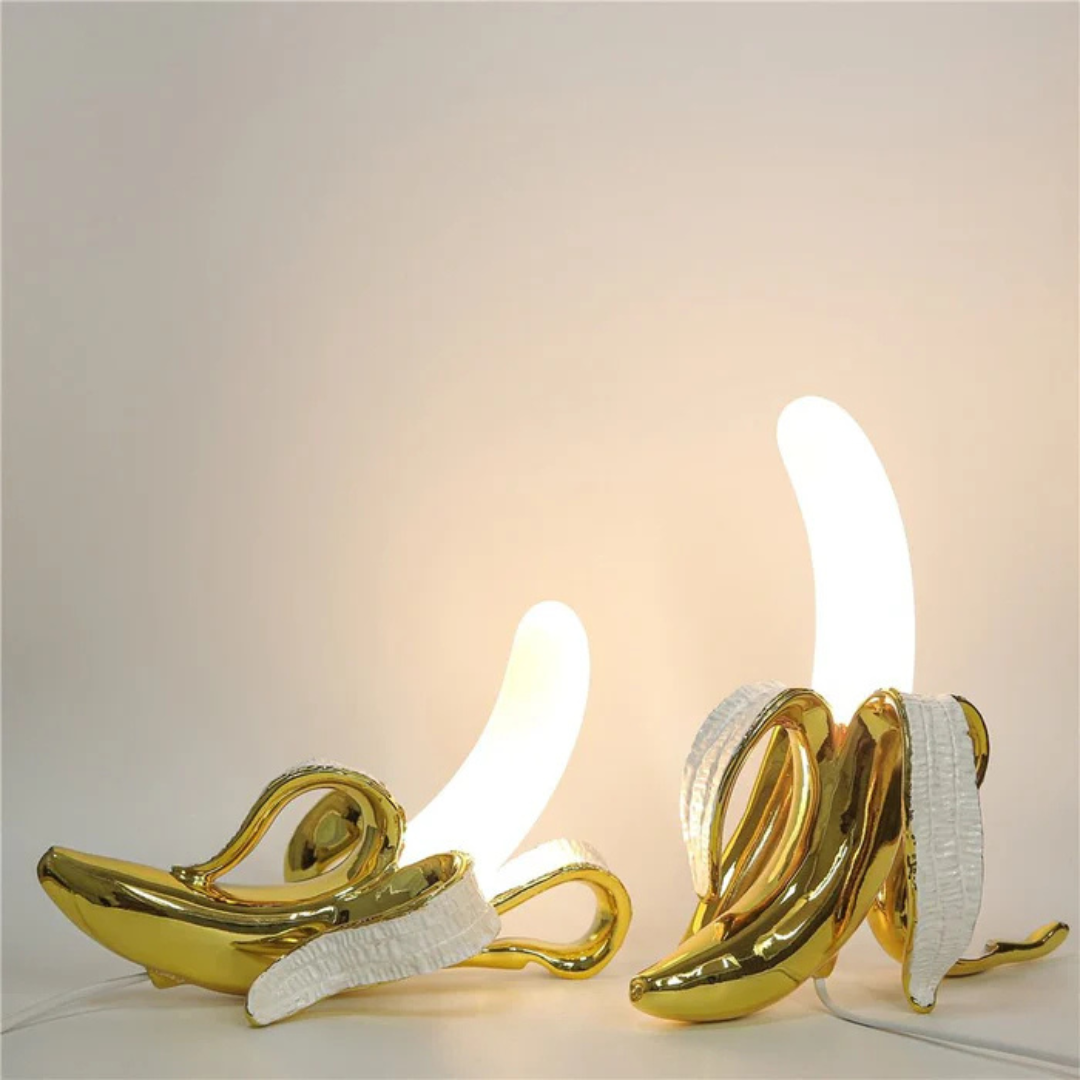 Banana - Lampada da Tavolo LED in Oro