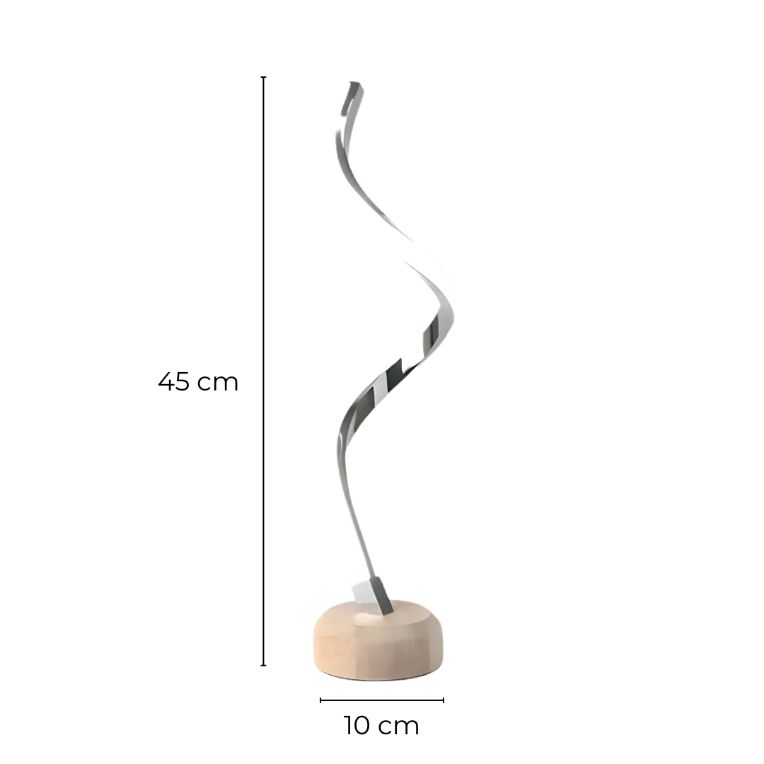 Rustico - Dimmerable LED Table Lamp in Wood