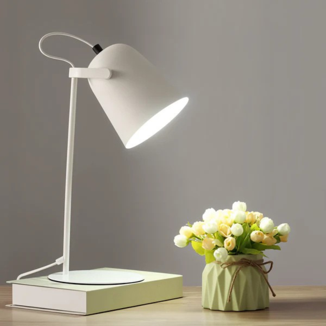 Erion - Lampada da Tavolo LED Moderna | Lampada da Scrivania Elegante per la Casa