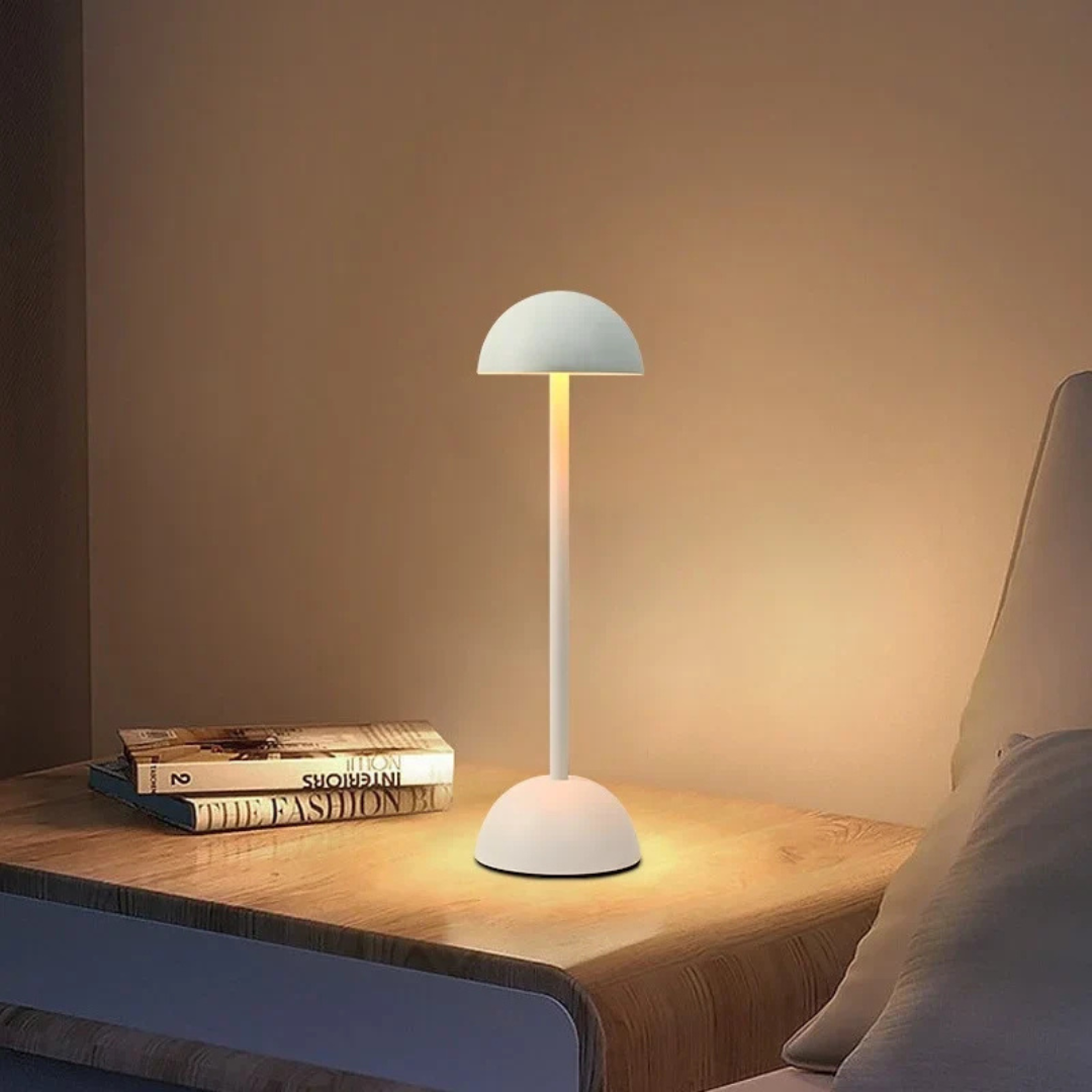 Pluton - Lampada da Tavolo LED Ricaricabile con Comando Touch