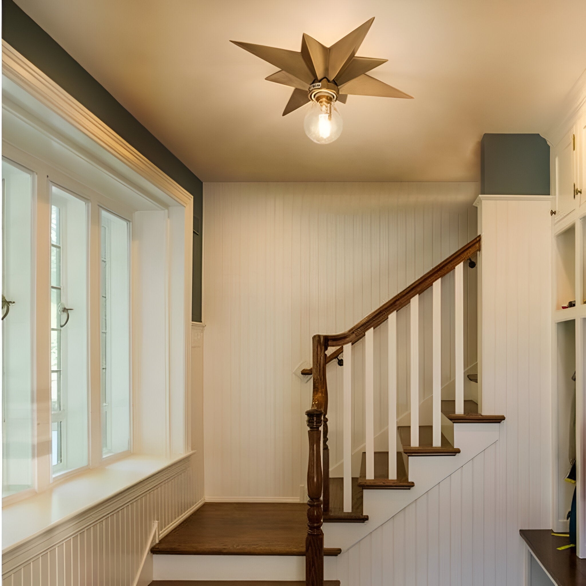 Alurea - Lampada da soffitto moderna a forma di stella" can be rewritten as:

"Alurea - Lampada a soffitto moderna a design stellare