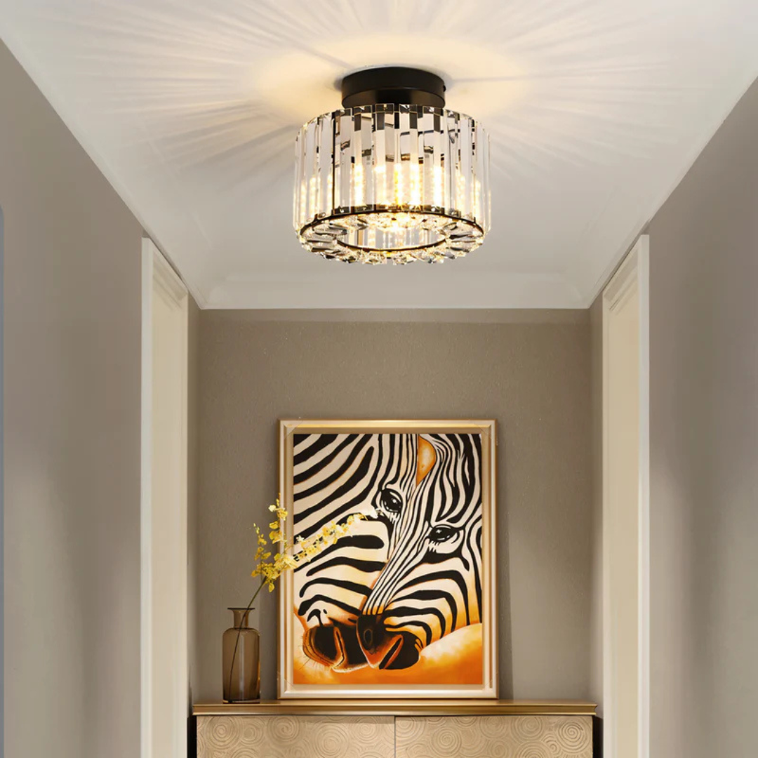 Cryst - Lampada da soffitto di lusso in cristallo | Illuminazione scintillante per interni