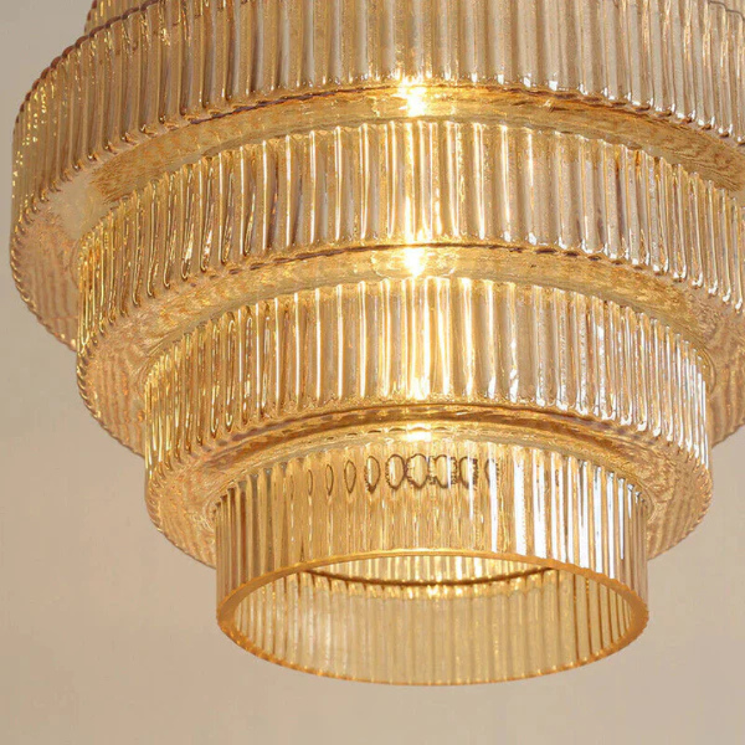 Hebes - Lampada a Sospensione Vintage in Vetro