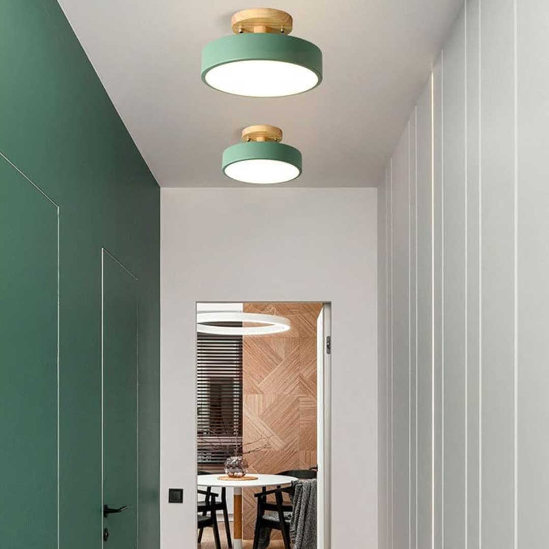 Illumine - Lampada da soffitto LED in legno