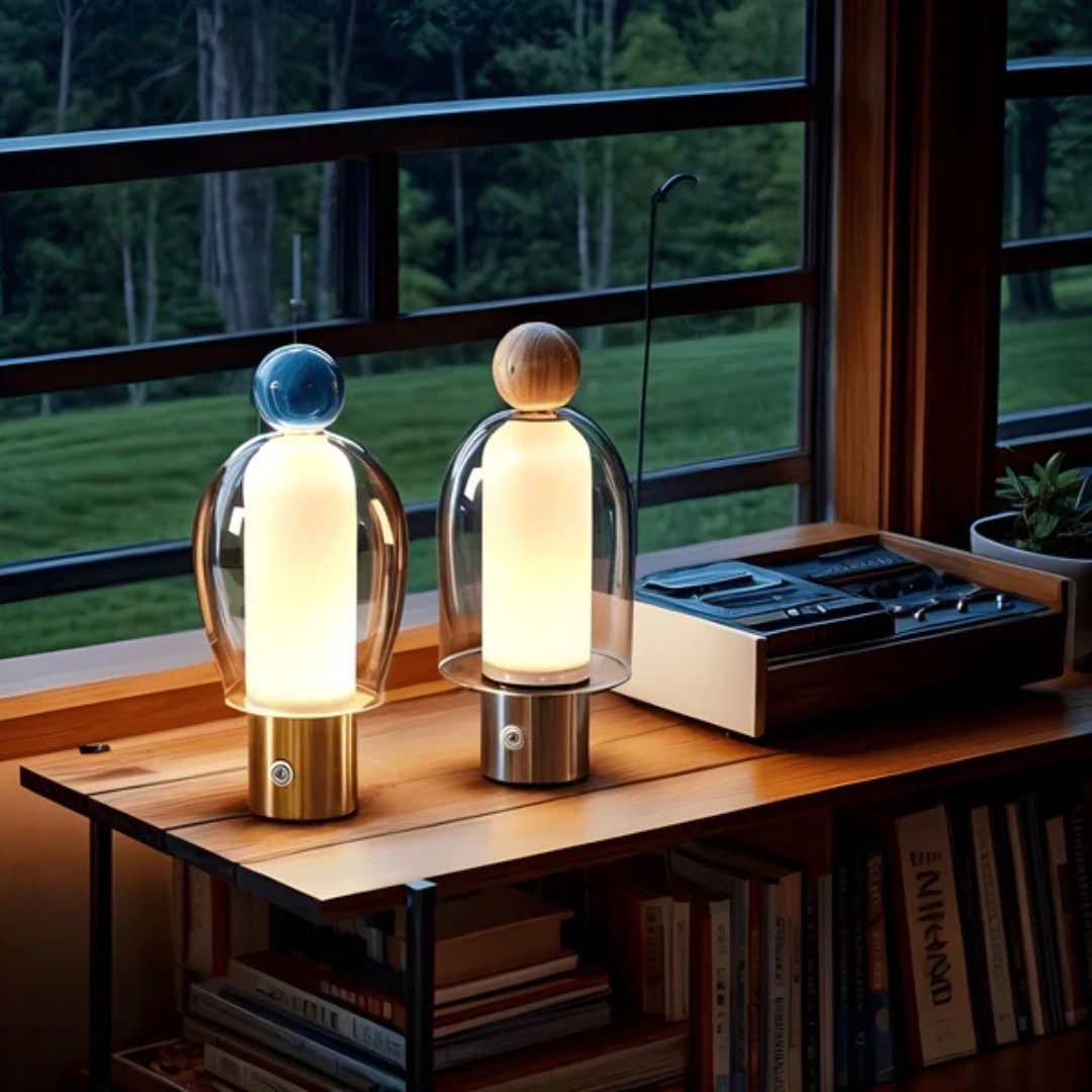 Clarita - Luxe Draadloze en Oplaadbare LED Tafellamp
